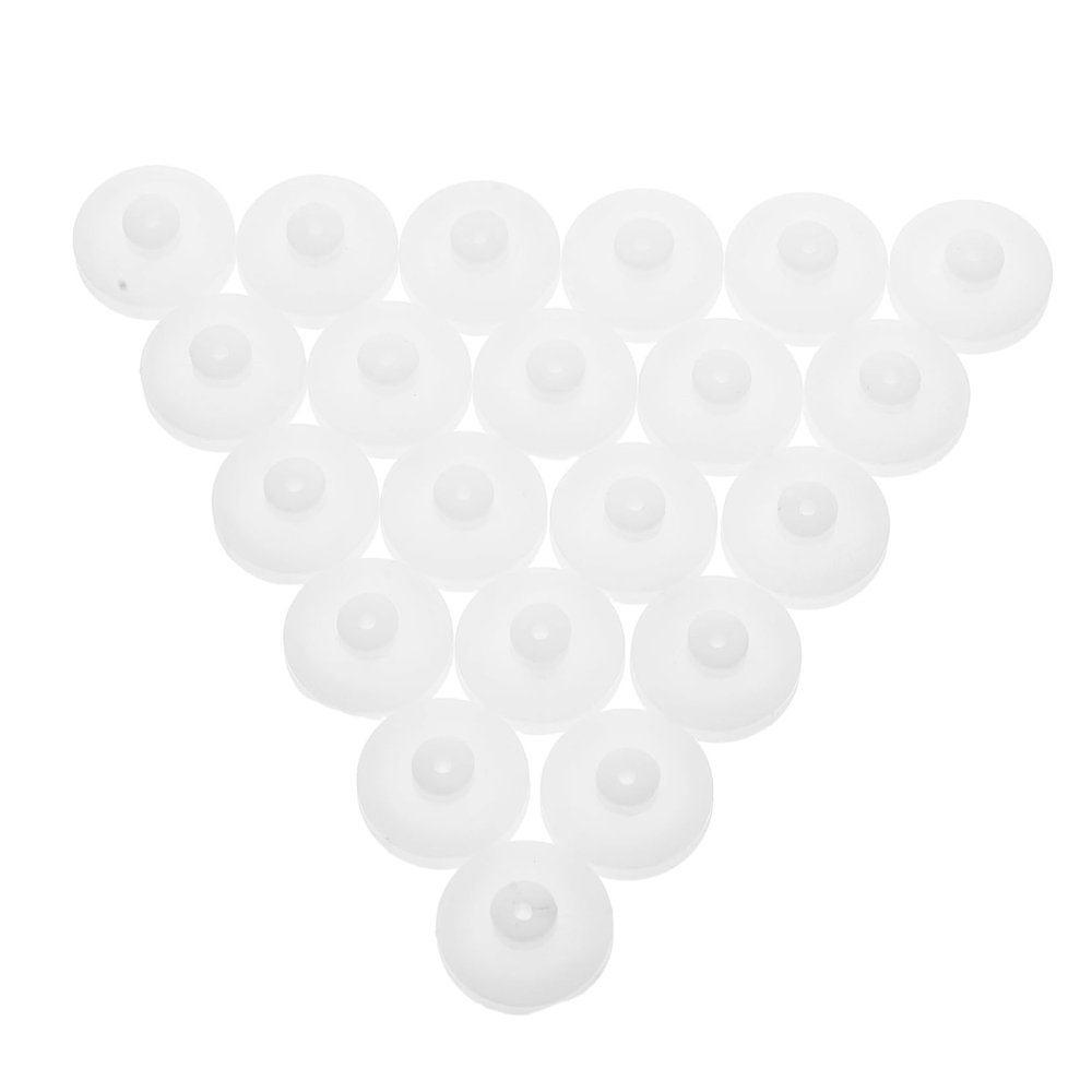 CHILDWEET 20pcs Plastic Belt Pulley Wheels Mechanical Pulley Replaceable Bearings for DIY Projects