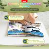 Russian Interactive Sound Book for kids, Interactive Talking Book Birthday Gift for Boys Girls,Russian Autism Toy for Toddler Age 3-5,Russian Language Learning Toy,with 800+ Sounds,15 Topics of Animal view 4