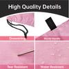 Heavy Duty Water-Resistant Inflatable Bounce House Storage Bag with Drawstring, Flat 39" x 47", for Residential & Commercial Use-Pink view 3