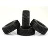 4PCS 100MM Rubber Tires Compatible with 1:10 RC Crawler Cars Compatible with D110 CC01 AXI03007 view 2