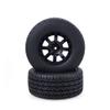 4 PCS 110mm X 45mm RC Car Tires Compatible with 1/10 Short Course Vehicles Wheel 12mm Hex Adapter view 3