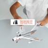 Colaxi 1:48 Fighter Building Kits DIY Airplane Handcrafts Assemble Birthday Gift Desk Decor 3D Puzzles Children Assembly Model Kits, Style B view 2