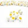 1:12 Dollhouse Food Lot 10 Boiled Egg Miniature Food Easter Egg Supply 16976 view 2