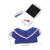 Cabilock Graduation Bear Doll Outfit Plush Gown Cap Compact Size Effortless Dressing for Celebration view 2