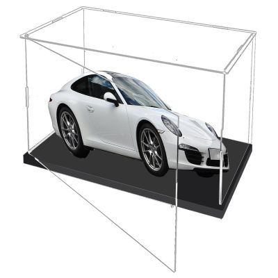 HDYZJQ 10cm 20cm 30cm 40cm 50cm 60cm 70cm Acrylic Display Case for Collectibles Car Models, Cajas Acrilico Transparentes/Clear Cube Gift Boxes Storage Box Organizing Toys(LxWxH 45x45x30 cm)
