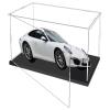 HDYZJQ 10cm 20cm 30cm 40cm 50cm 60cm 70cm Acrylic Display Case for Collectibles Car Models, Cajas Acrilico Transparentes/Clear Cube Gift Boxes Storage Box Organizing Toys(LxWxH 45x45x30 cm) view 1