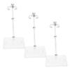 KONTONTY 3pcs Transparent Acrylic Action Figure Stand for Doll Display Miniature Mannequin Holder Stylish Collectible Organizer for Home and Retail Use view 1
