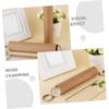 FOYTOKI 2pcs Natural DIY Kaleidoscope Kit Paper Tube Craft Set for Boys and Girls Adults view 3