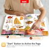 biidi English and Russian Bilingual Talking Book Interactive Book for Kid,1600+ Sounds Talking Book,Interactive Language Learning Toy for Age 3-5 Toddler,Boys Girls Birthday view 2