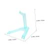 Alasum 4pcs Doll Model Display Stand Plastic Action Figure Holder for Compatible Models Easy Assembly Bracket for Enhanced Visual Appeal Collectible Showcase view 2