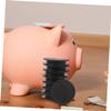 Gogogmee 20pcs Piggy Bank Cover Money Saver Box Stopper Round Stopper Covers for Coin Bank for Money Jar view 4
