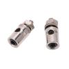 1.8mm Pull Rod Quick Adjuster, RC Push Rod Connectors, Stainless Steel Linkage Stoppers Set for RC Model Airplane DIY Parts, 10pcs D1.8mm Pushrod Connector, Stainless Steel view 2