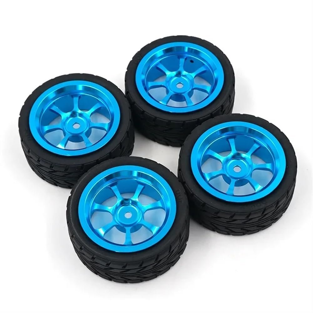 4PCS Aluminium Wheel Adapter Compatible with 1/18 A959-B A949 A959 A969 A979 K929 RC Car Parts