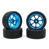 4PCS Aluminium Wheel Adapter Compatible with 1/18 A959-B A949 A959 A969 A979 K929 RC Car Parts view 2