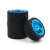 4PCS Aluminium Wheel Adapter Compatible with 1/18 A959-B A949 A959 A969 A979 K929 RC Car Parts view 3