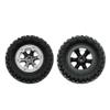 4Pcs 73mm Tire Wheel Compatible with C14 C24 B24 B36 MN MN90 MN99S FY003 FY004 Compatible RC Car Upgrade Parts Accessories view 2