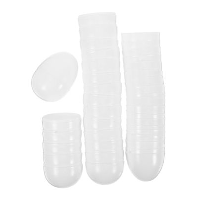 Alipis 20pcs Easter Egg Decorating Kit Openable Blank Eggs for DIY Crafts Creative Painting Holiday Decorations for Family Gatherings and School Events