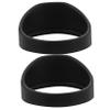 jojofuny 2pcs Telescope and Microscope Eyepiece Protective Covers for Eye Comfort and Easy Cleaning Prevents Dust and Debris from Entering Compatible Standard view 1