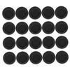 KONTONTY 20pcs Rubber Piggy Bank Plugs Round Money Saving Box Stoppers with Inner Diameter Black Covers for Lidless Banks Excellent Seal for Protection view 1