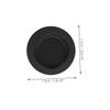 KONTONTY 20pcs Rubber Piggy Bank Plugs Round Money Saving Box Stoppers with Inner Diameter Black Covers for Lidless Banks Excellent Seal for Protection view 2