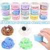 15 Pack Butter Slime Kit with Fruits Charms, Birthday Gift, Slime Party Favors for Girls and Boys, Super Soft & Scented Slime for Kids, DIY Stress Relief Toy view 3
