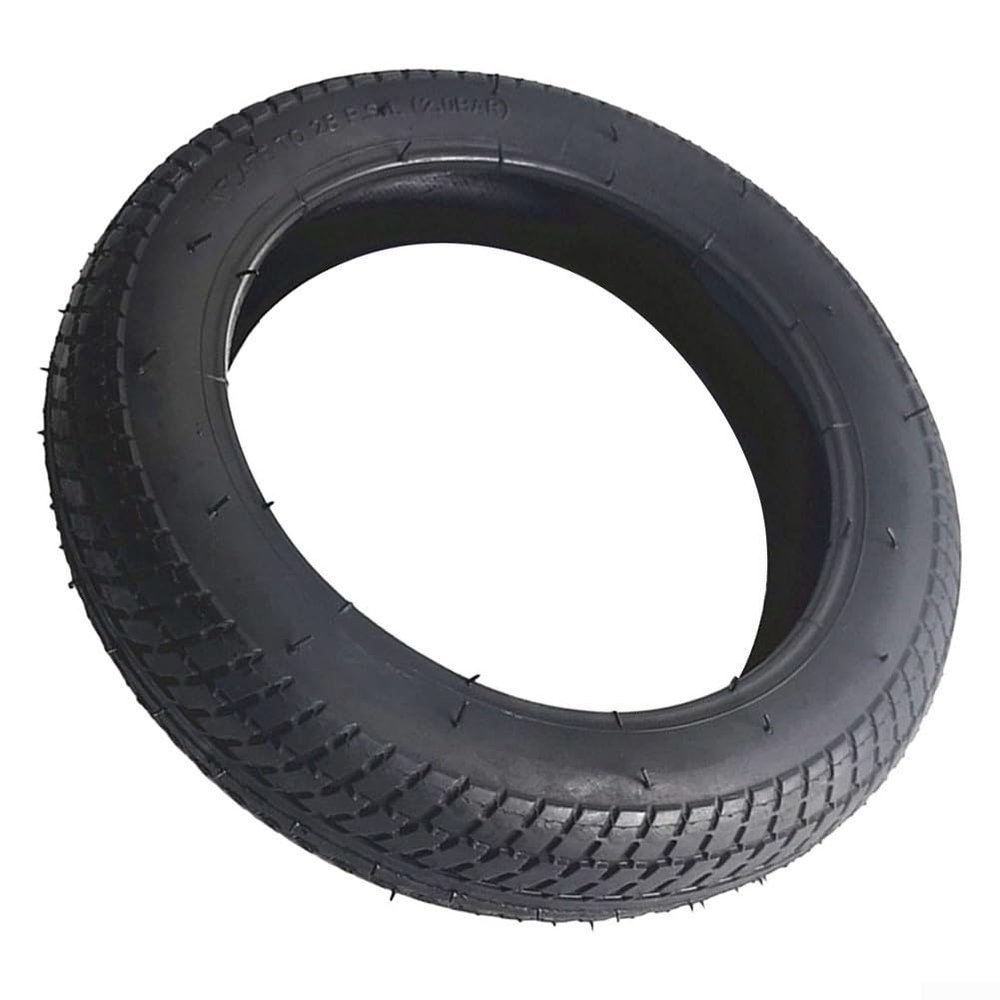 255x55 Anti-Skid Wear-Resistant Inner & Outer Tires for Kids' Three-Wheel Scooters & Bicycles, Replacement Tire Set for Children's Hand Push Trikes(Tire)
