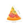 Alasum 4pcs PU Simulation Cheese Pizza Slices Model Realistic Pretend Food Props for Kitchen Play and Pizza Party Decoration Fun Kitchen Food Shapes for Imaginative Play view 2