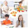 Alasum 4pcs PU Simulation Cheese Pizza Slices Model Realistic Pretend Food Props for Kitchen Play and Pizza Party Decoration Fun Kitchen Food Shapes for Imaginative Play view 3