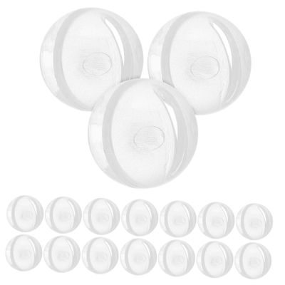 BESTonZON 30pcs Rattle Balls for Dolls Clear Ringing Inserts for Toys Diy Crafts and Pet Accessories Enhance Auditory Development and Creativity for Boy Girl and Toddlers