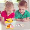 1 Set Badge Maker for Kids, DIY Round Button Maker with 48 Sticker and 48 Button Parts Cute Press Pin Maker Machine Gift for Girls Pin Maker Pin Maker Machine Button Maker Badge Making Machine view 4
