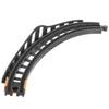 ibasenice Curved Train Track Accessory 12.6 Inch Mini Model Railroad Expansion Replacement Part Compatible with Toy Train Sets for Kids Building and Repair Play view 1