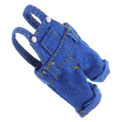ORFOFE Plush Bear Doll Overalls for 12CM Stuffed Animals Adorable Dress Up Costume for Clothing and Outfit Replacement 1pc