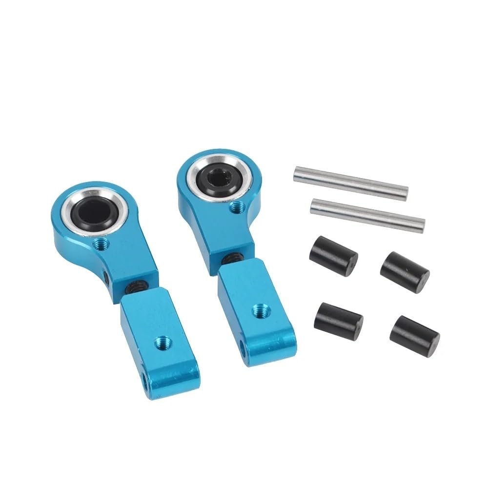 2PCS Adjustable Upper Arm Made of Aluminum Compatible with TT02 Upgrade Components