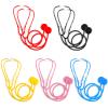 RoundFunny 10 Pack Boys Girls Kids Stethoscope Toy Disposable Plastic Stethoscope Real Working for Girls Boys Doctor Kit Role Play Costume Pretend Game Accessories view 1