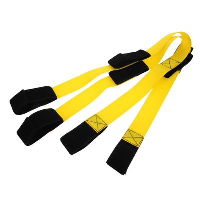 FOYTOKI Cooperative Team Building Games Giant Footsteps Bandage Set Exciting Outdoor Activity for Kids Adults Ideal for Field Days Parties