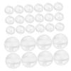 BIUDECO 30pcs Doll Rattle Balls Inserts Noise Maker Fix Repair Toys Rattle Noise Maker Plastic Squeaker Replacement Insert Crafts Accessories view 1