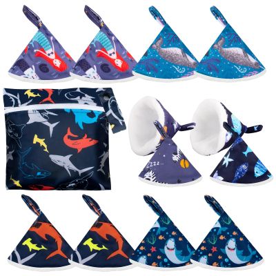 12 Pcs Peepeeteepe for Baby Boy with Storage Bag, Reusable Peepeeteepe Baby Boy with Hang Loop (6 Patterns)