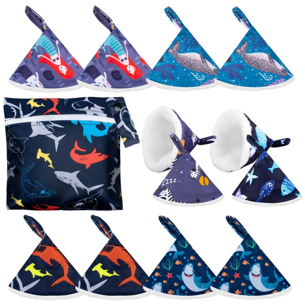 12 Pcs Peepeeteepe for Baby Boy with Storage Bag, Reusable Peepeeteepe Baby Boy with Hang Loop (6 Patterns)