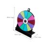 Alipis Acrylic Dry Erase Roulette Wheel for Parties Weddings and Games Portable Prize Spinner with Erasable Features User-friendly Design and Construction view 2