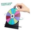 Alipis Acrylic Dry Erase Roulette Wheel for Parties Weddings and Games Portable Prize Spinner with Erasable Features User-friendly Design and Construction view 3
