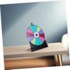 Alipis Acrylic Dry Erase Roulette Wheel for Parties Weddings and Games Portable Prize Spinner with Erasable Features User-friendly Design and Construction view 4