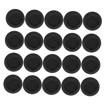 Alasum 20pcs Replacement Money Bank Covers Round Piggy Bank Plugs Savings Box Stoppers Money Saving Box Bottom Covers Easy to Install Fits