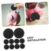 Alasum 20pcs Replacement Money Bank Covers Round Piggy Bank Plugs Savings Box Stoppers Money Saving Box Bottom Covers Easy to Install Fits view 3