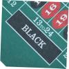 Zerodeko Foldable Poker Table Mat Double-Sided Felt Surface Poker Mat Waterproof Table Top Home Gathering Game Pad view 3