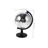 CIYODO Unique Spinning Disco Ball Globe Reflective Office Desk Decor for Men Creative Silver Decorative Globe with Rotatable Feature Cool Desk Accessory for Home and Office view 2