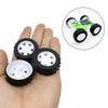 10PCS Toy Car Wheel 37mm Plastic Toy Car Tire Wheels with 5PCS Metal Shaft Round Rod Axles for RC Car Truck Robot DIY Model Toy Parts (2x37mm) view 4