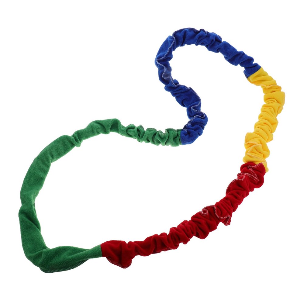 BIUDECO Cooperative Stretchy Band Pe Equipment for Boys and Girls Legged Race Bands for Team Building Games