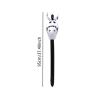 harayaa Horsehead Stick Toy Inflatable Stick Horse Balloon Hobby Horse Riding Toy Animal Blowing Up Stick Lightweight PVC Material Suitable for Birthday Suppl, Blaclk view 2