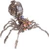 3D Metal Puzzle for Adults, The King of Spiders Model Kit, 375 PCS Mechanical Steampunk Animal Model, DIY Assembly Kit to Build, 3D Jigsaw Puzzle with LED Light, Desk Ornament Kit Craft Toys view 1