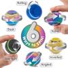 bopster Metal Spin Ball Fidget Hand Spinner | Premium Desk Toy for Kids, Teens & Adults | Stress & Anxiety Relief | Autism, ADHD, ADD | Ideal Christmas Stocking Filler | Glow in The Dark view 2